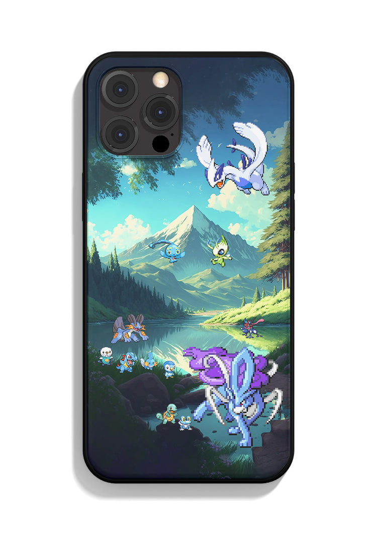 Pokemon iPhone case Lake of the Crystal Echoes