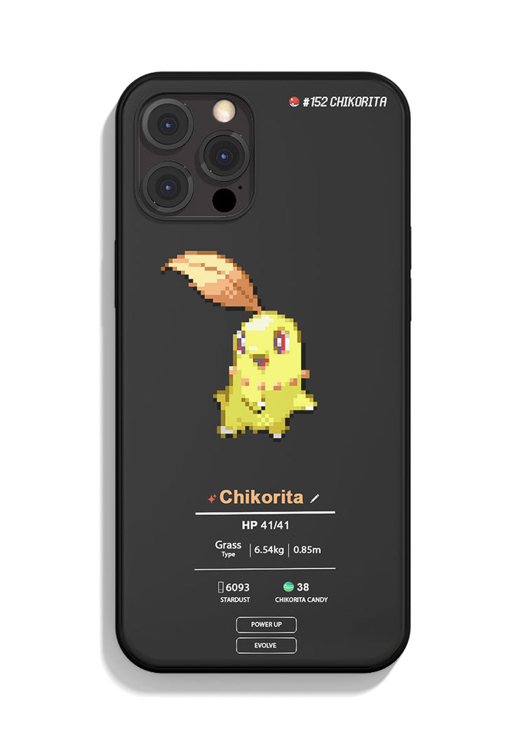 Pokemon iPhone case Chikorita Shiny