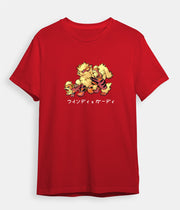 Pokemon T-shirt Arcanine Growlithe red