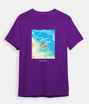 Pokemon T-Shirt Squirtle purple