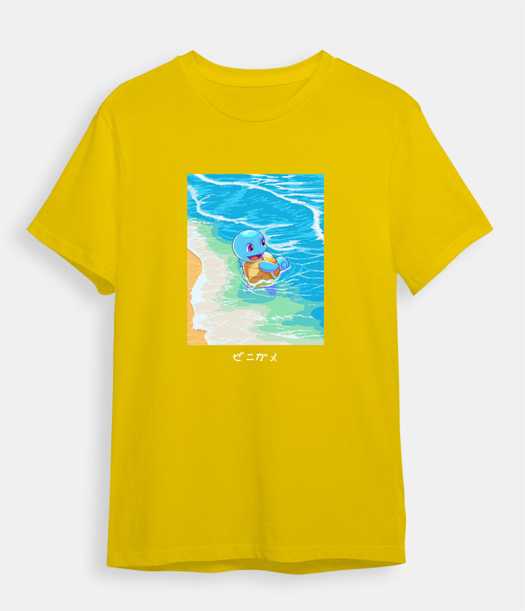 Pokemon T-Shirt Squirtle yellow