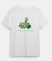 Pokemon T-shirt Treecko Evolution White