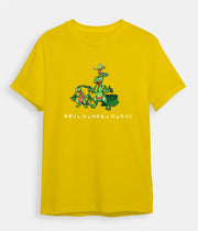 Pokemon T-shirt Treecko Evolution yellow