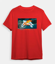 Dragon Ball Z t-shirt Goku Frieza Vegeta red