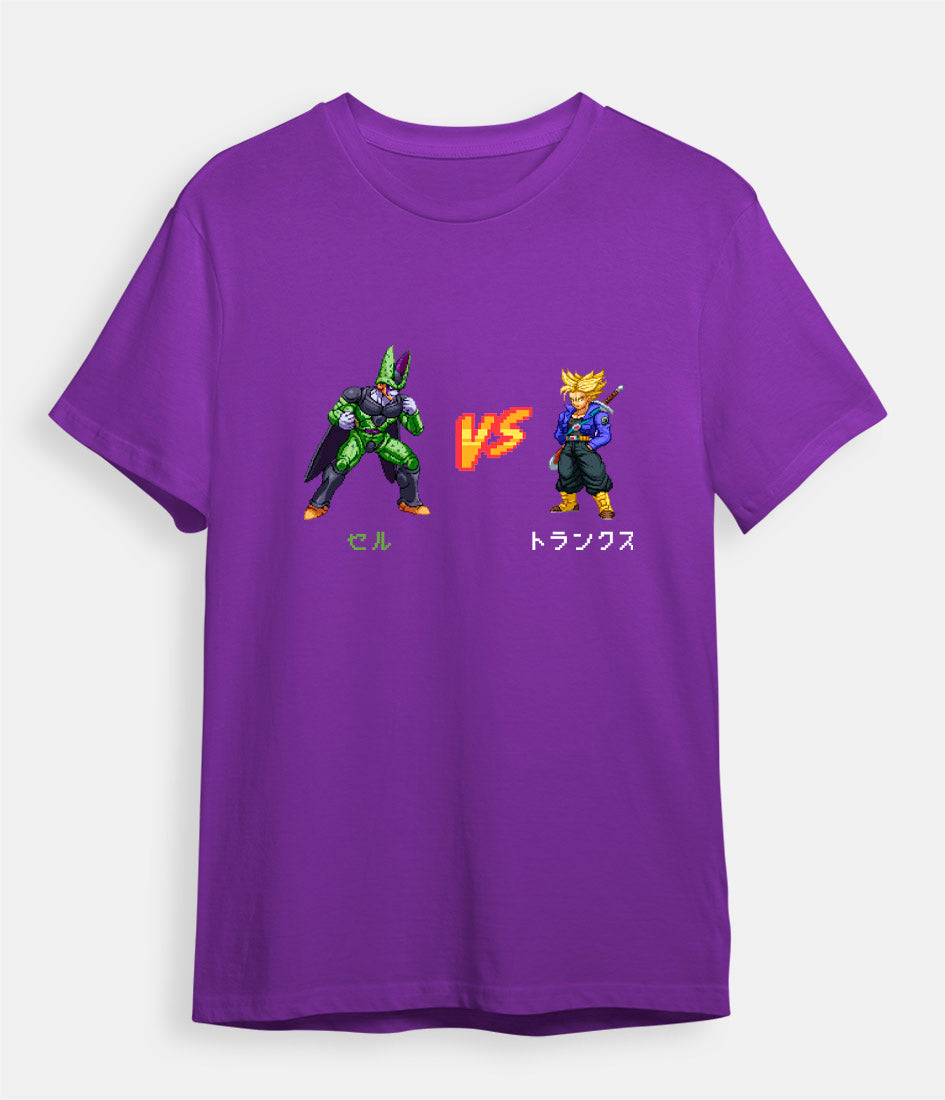Dragon Ball Z t-shirt Cell vs Trunks - Retro-Worlds – Retro
