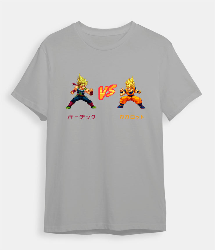 Dragon Ball Z t-shirt Goku Bardock gray