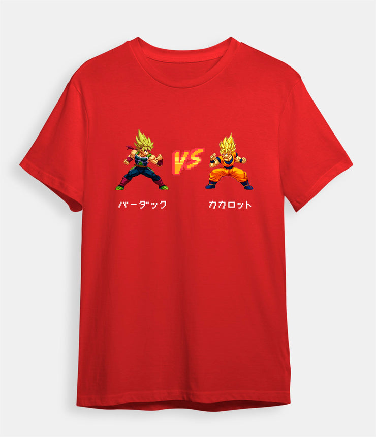 Dragon Ball Z t-shirt Goku Bardock red