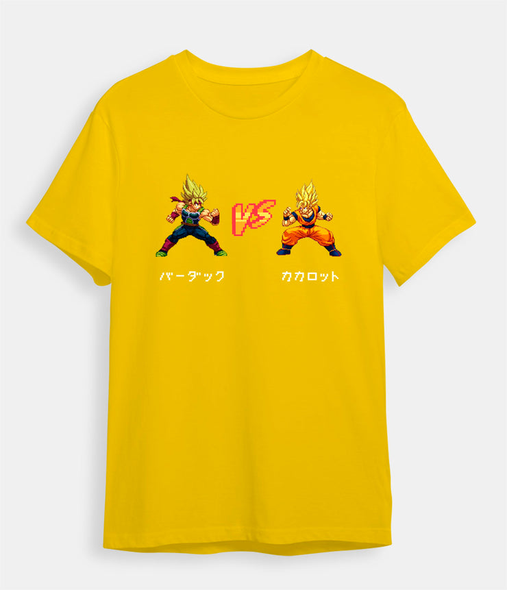 Dragon Ball Z t-shirt Goku Bardock yellow