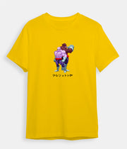 Dragon ball z t-shirt Jiren and Toppo yellow
