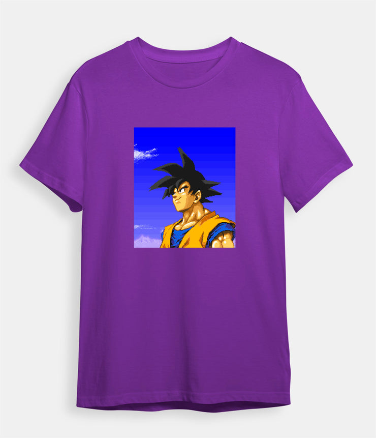 Dragon Ball Z t-shirt Son Goku purple