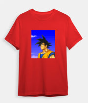Dragon Ball Z t-shirt Son Goku red