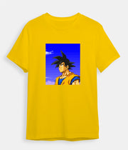 Dragon Ball Z t-shirt Son Goku yellow