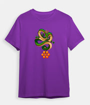 Dragon Ball Z t-shirt Shenron purple