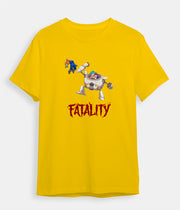Dragon Ball Z t-shirt Vegeta Bulma yellow