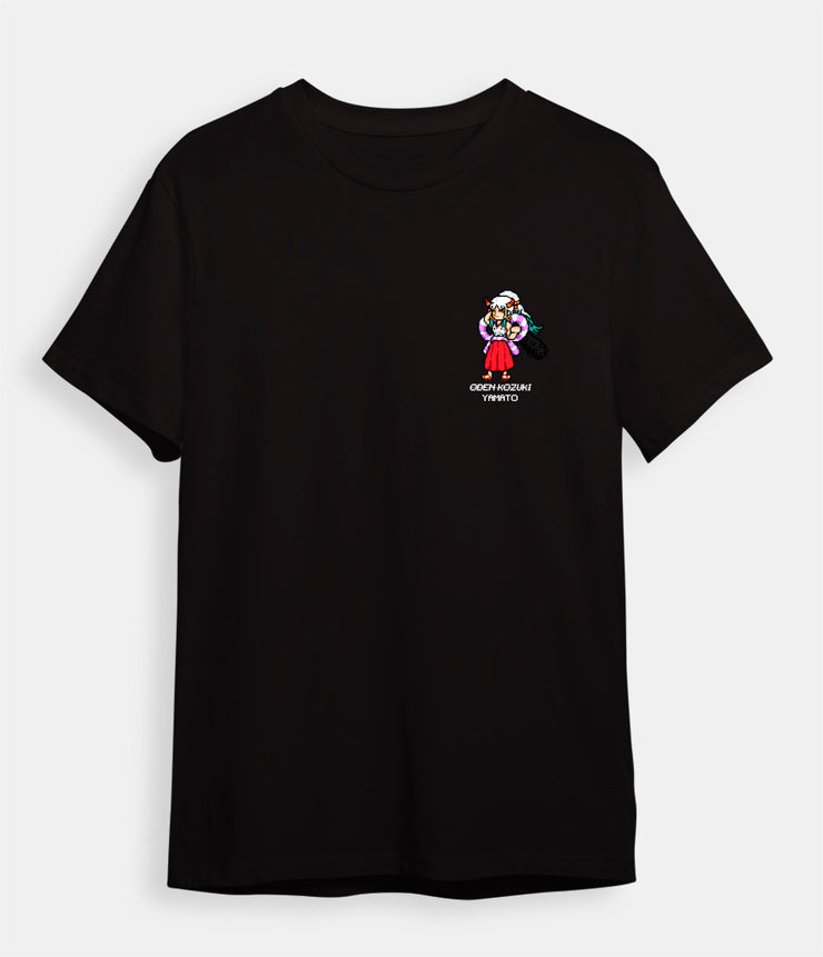 one piece t-shirt yamato black
