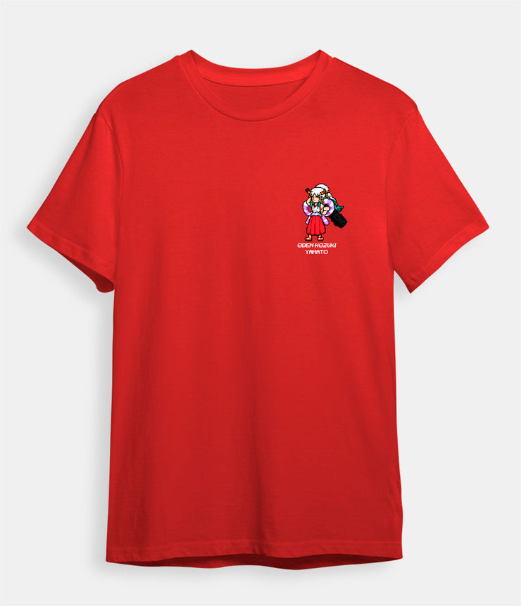 one piece t-shirt yamato red