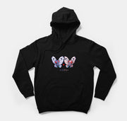 Pokemon hoodie Butterfree Black