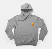 pokemon hoodie mens chimchar grey