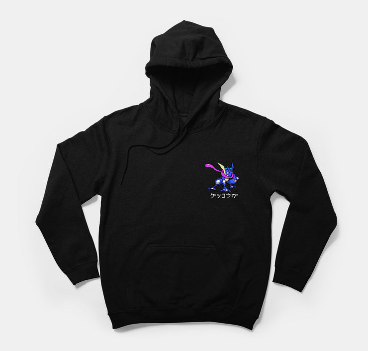 Pokemon hoodie greninja black