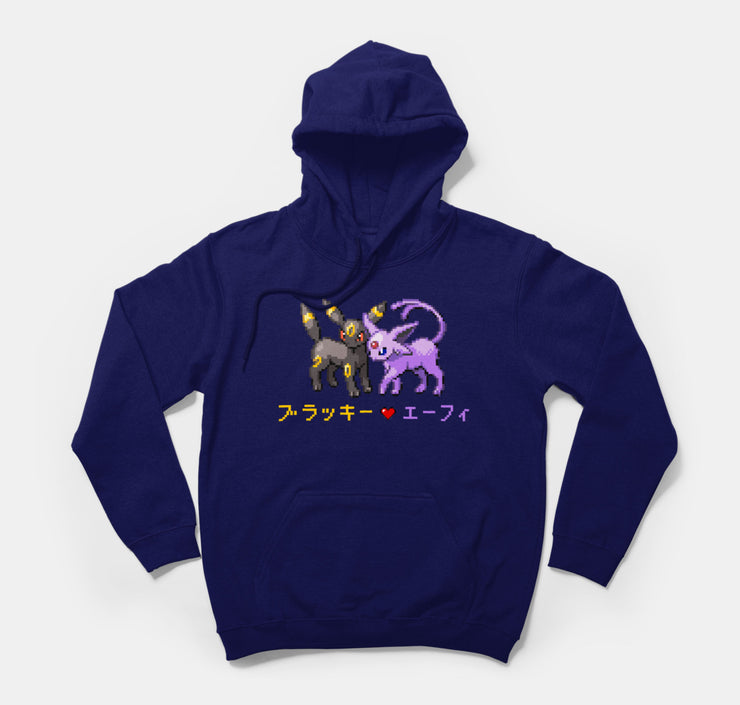 pokemon hoodie navy umbreon espeon 