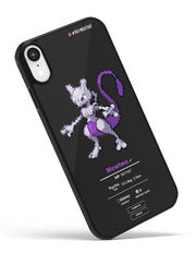 Pokemon iPhone case Mewtwo black