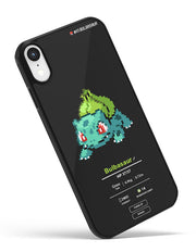 Pokemon iPhone case Bulbasaur Black