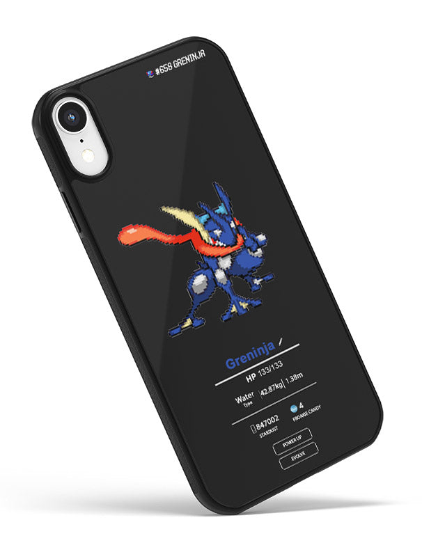 Pokemon iPhone case Greninja black