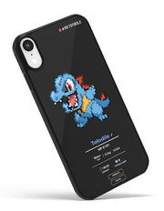 pokemon iPhone case Totodile black