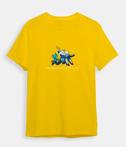 Pokemon t-shirt Oshawott Evolution yellow