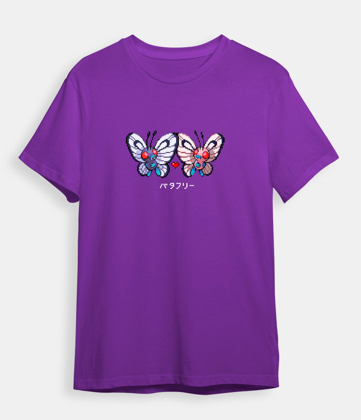 Pokemon t-shirt Butterfree Purple
