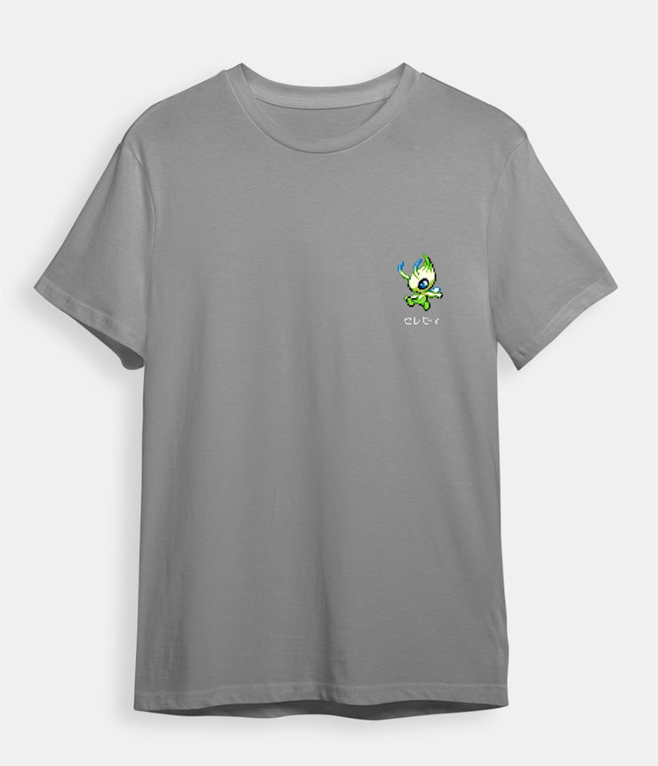 Pokemon t-shirt Celebi grey