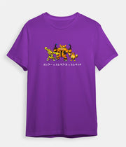 Pokemon t-shirt boy Elekid Electabuzz Electivire Purple