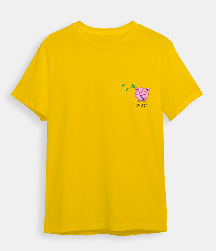 Pokemon t-shirt Jigglypluff yellow