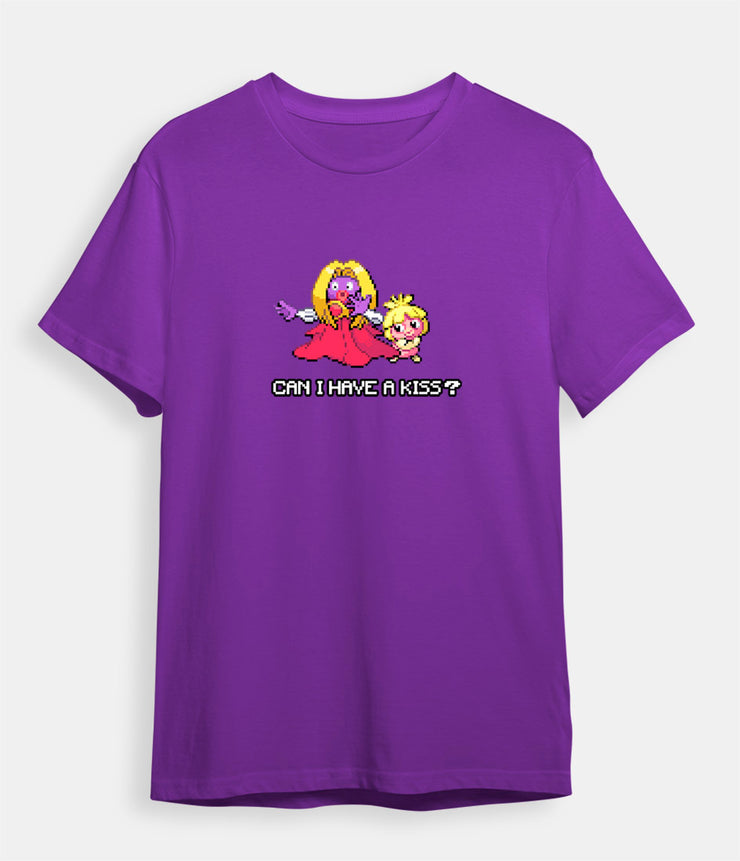 Pokemon T-shirt Purple Jynx Smoochum Can I Have a Kiss 