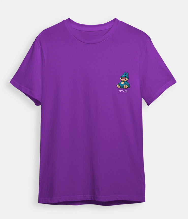 pokemon t-shirt Munchlax purple