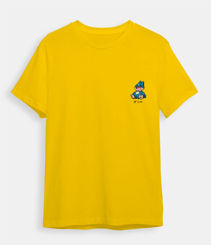 pokemon t-shirt Munchlax yellow