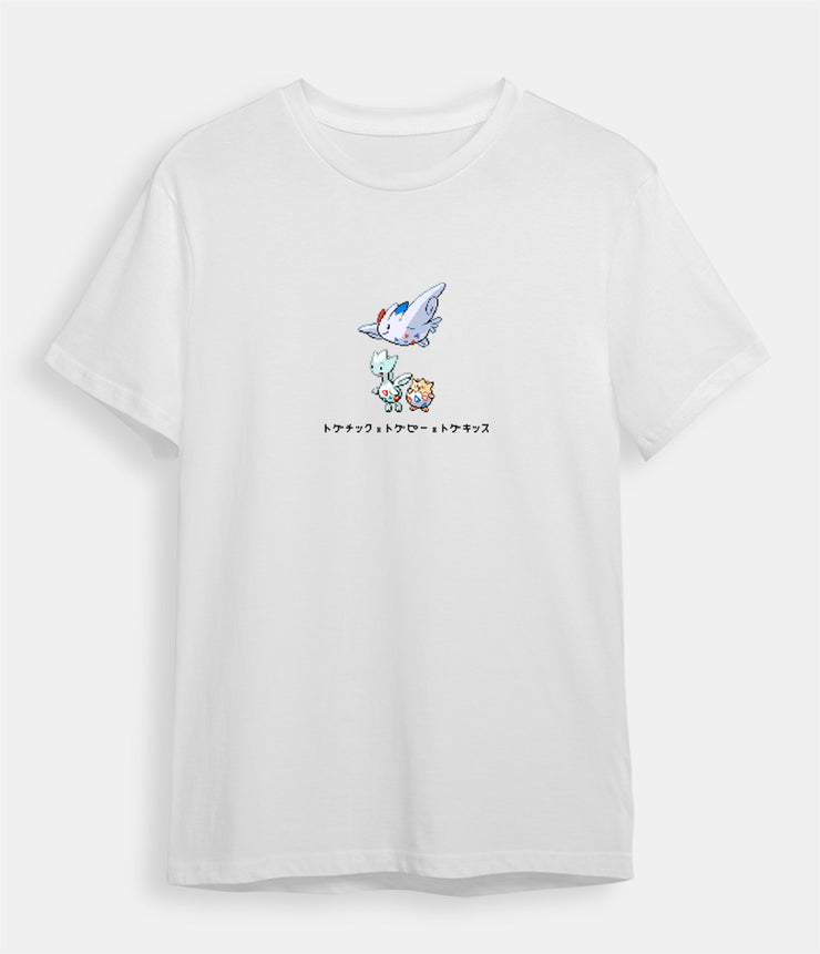 Pokemon t-shirt Togepi Togetic Togekiss White