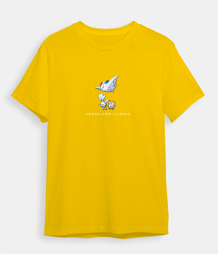 Pokemon t-shirt Togepi Togetic Togekiss yellow