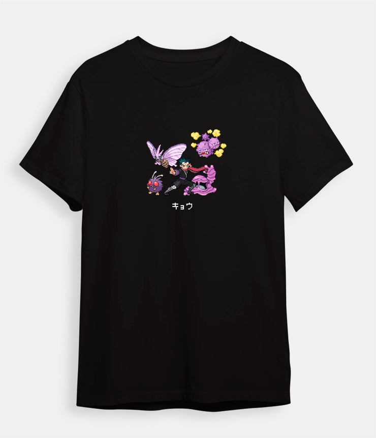 Pokemon t-shirt Koga black