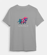 Pokemon t-shirt Weavile Sniebel grey
