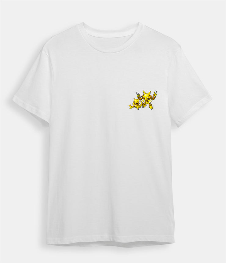T-shirt Pokemon Alakazam Abra White