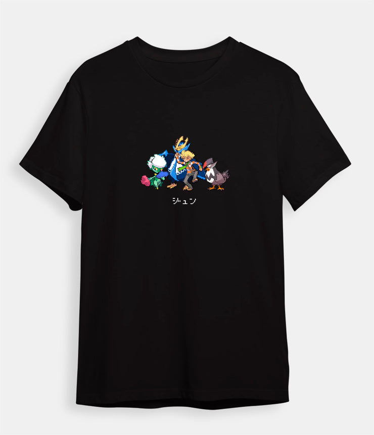 Pokemon t-shirt Barry black