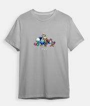 Pokemon t-shirt Barry gray