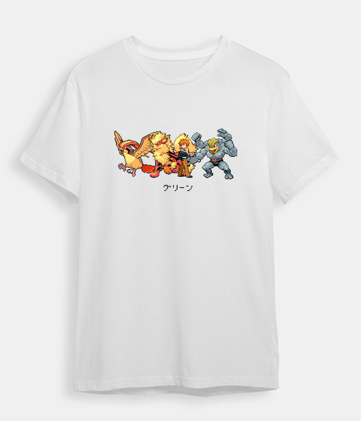 Pokemon t-shirt Blue white