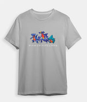 Pokemon T-shirt Garchomp gray