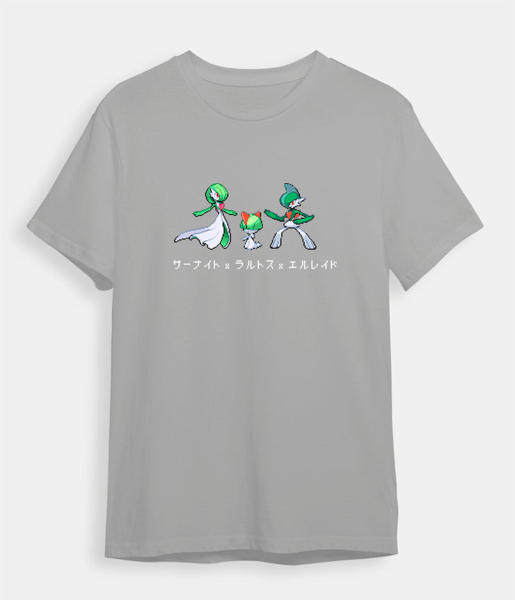 Pokemon t-shirt Gardevoir Tarsal Gallame gray