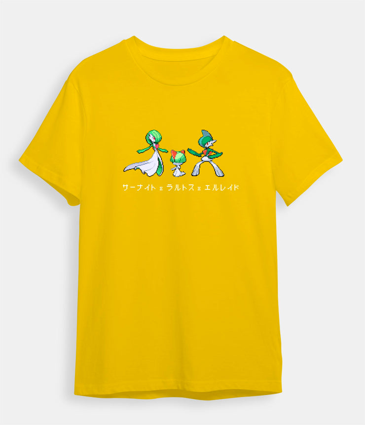 Pokemon t-shirt Gardevoir Tarsal Gallame yellow