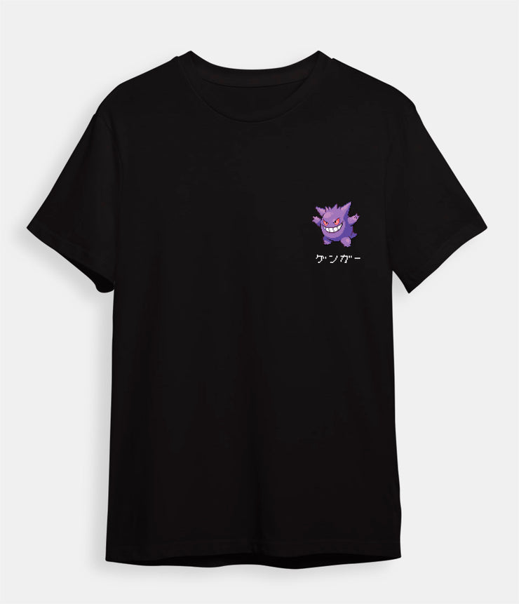 pokemon t-shirt gengar black