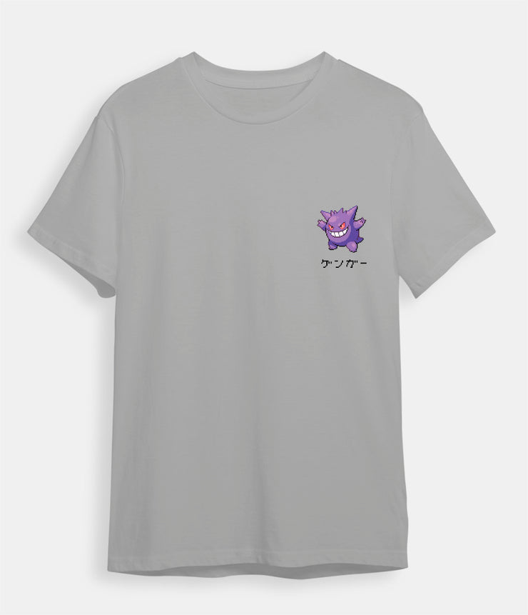 pokemon t-shirt gengar gray
