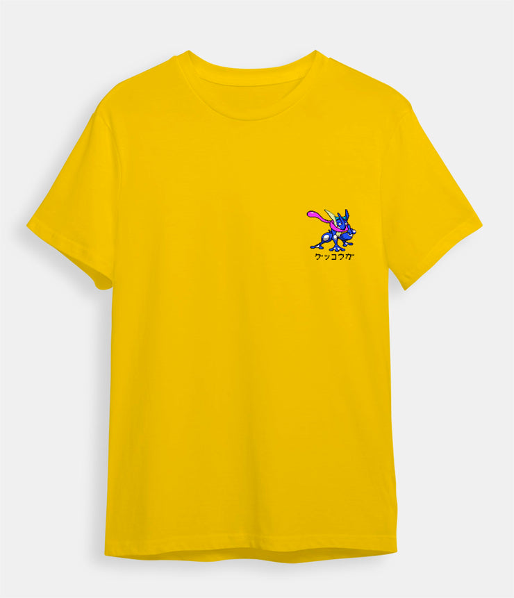 pokemon t-shirt greninja yellow